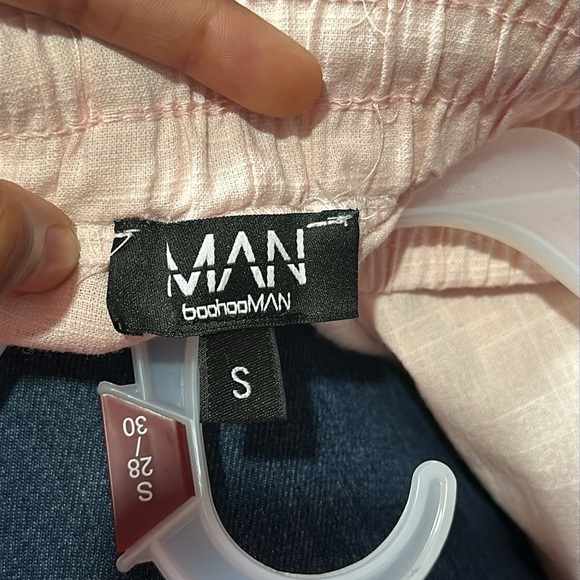 BOOHOO MAN Men’s Pink Shirt/Shorts outfits Size Small NWT - Picture 11 of 11